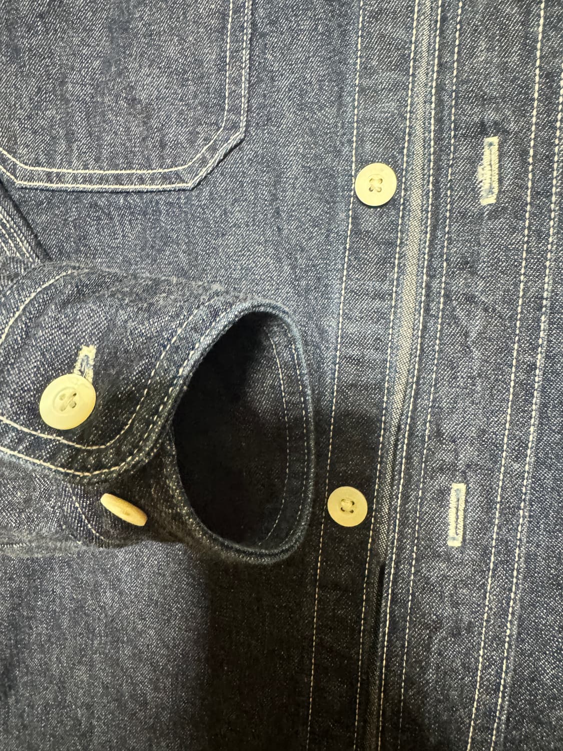 콜림보 힐헤드 10oz 워크데님셔츠 15(m) 상품이미지6