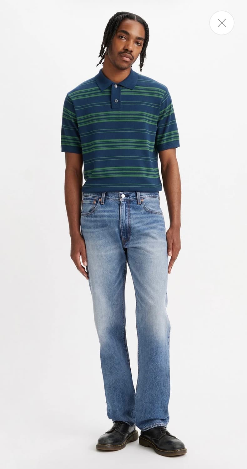 32x30 555 리바이스 릴렉스 스트레이트 진 상품이미지1