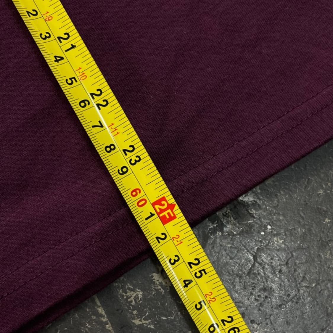 2사이즈 떠그클럽 슬림핏 반팔티  상품이미지8