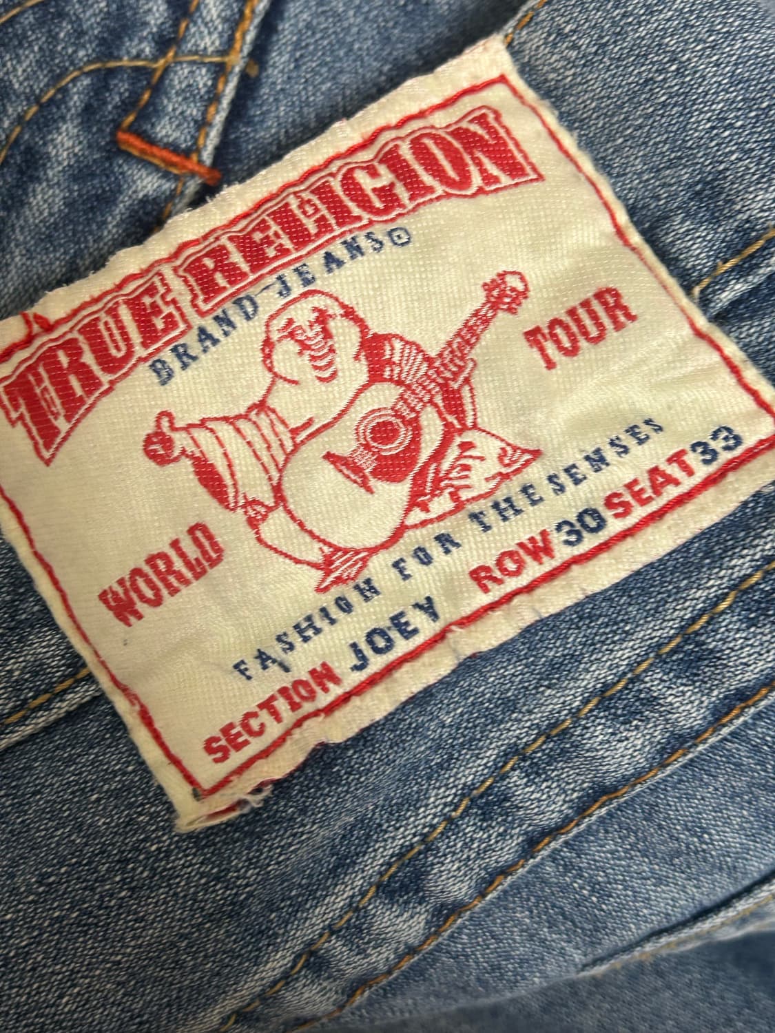 트루릴리전 joey 오리엔탈 부츠컷 데님팬츠 상품이미지4