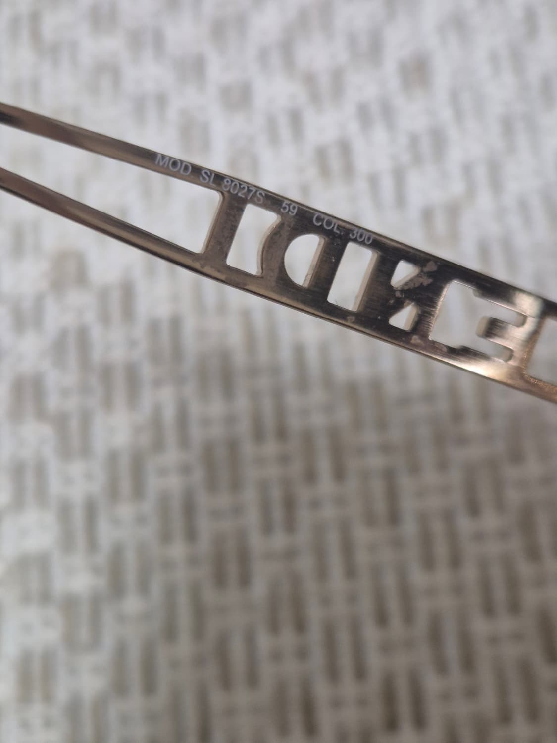 (정품)  펜디 Y2K 무테 선글라스 큐빅 그라데이션 상품이미지7