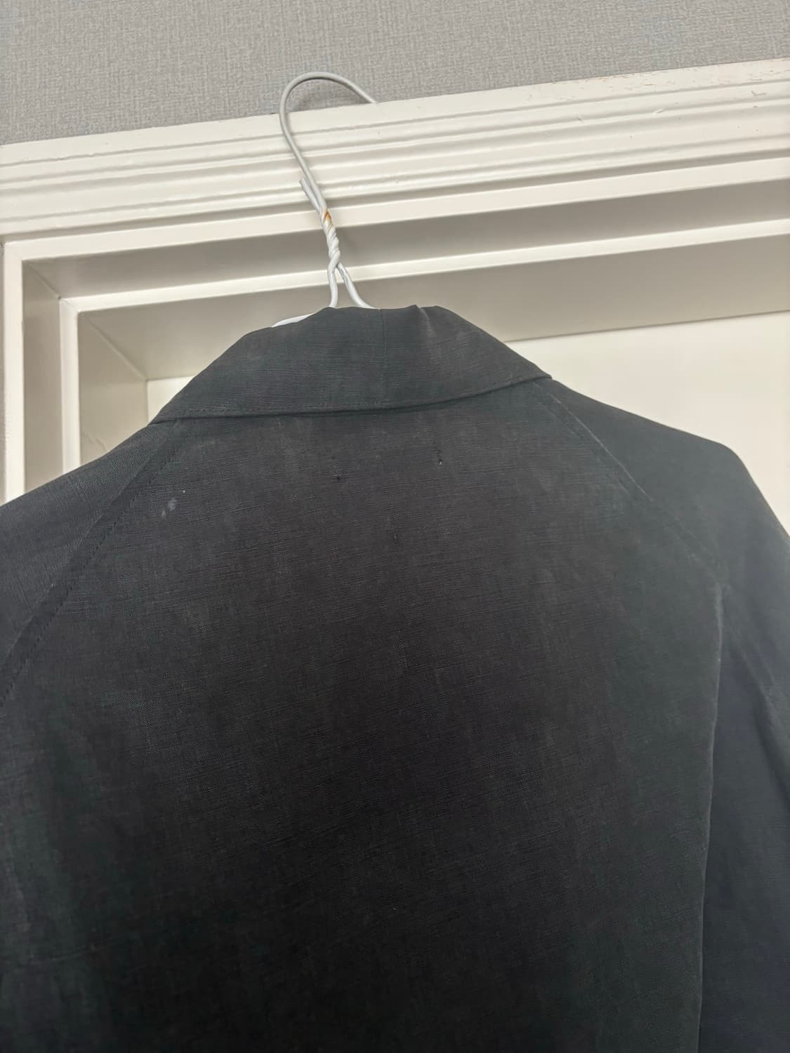 [3] 오라리 워시드 린넨 벨티드자켓 17ss 상품이미지3