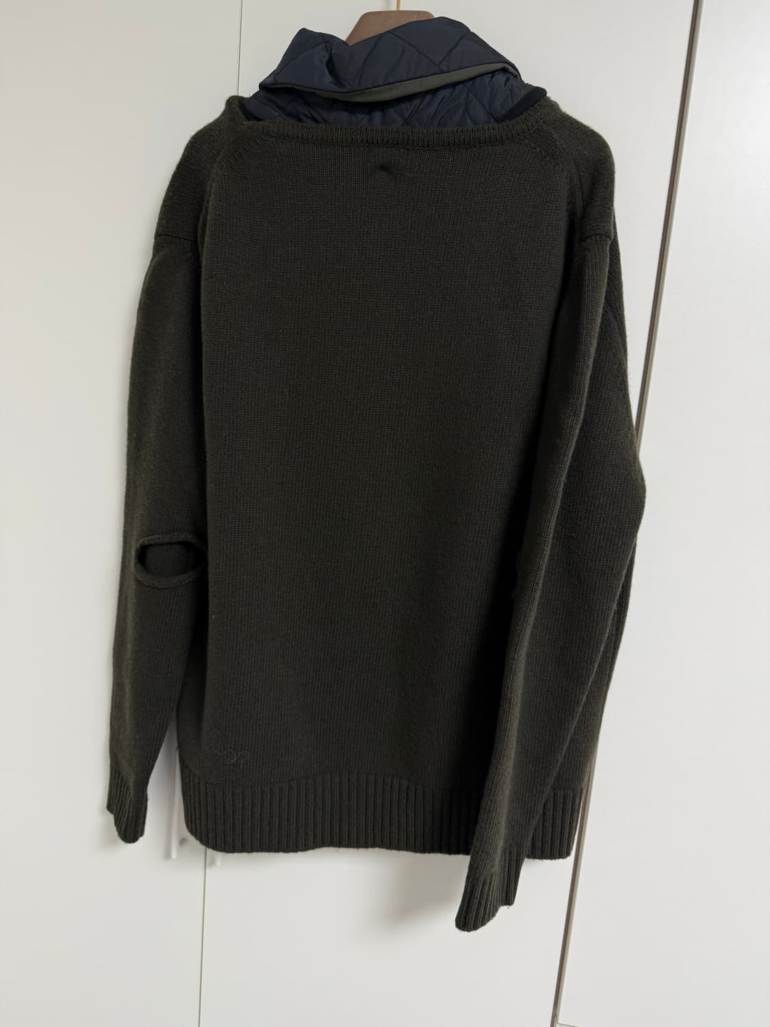 더일마 패딩 가디건 상품이미지4