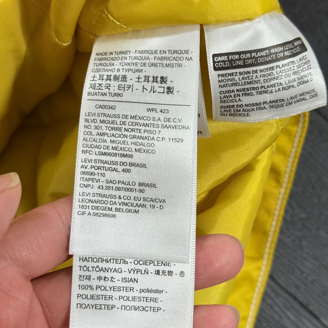 슈프림 X리바이스 나일론 트러커 자켓 L 상품이미지4