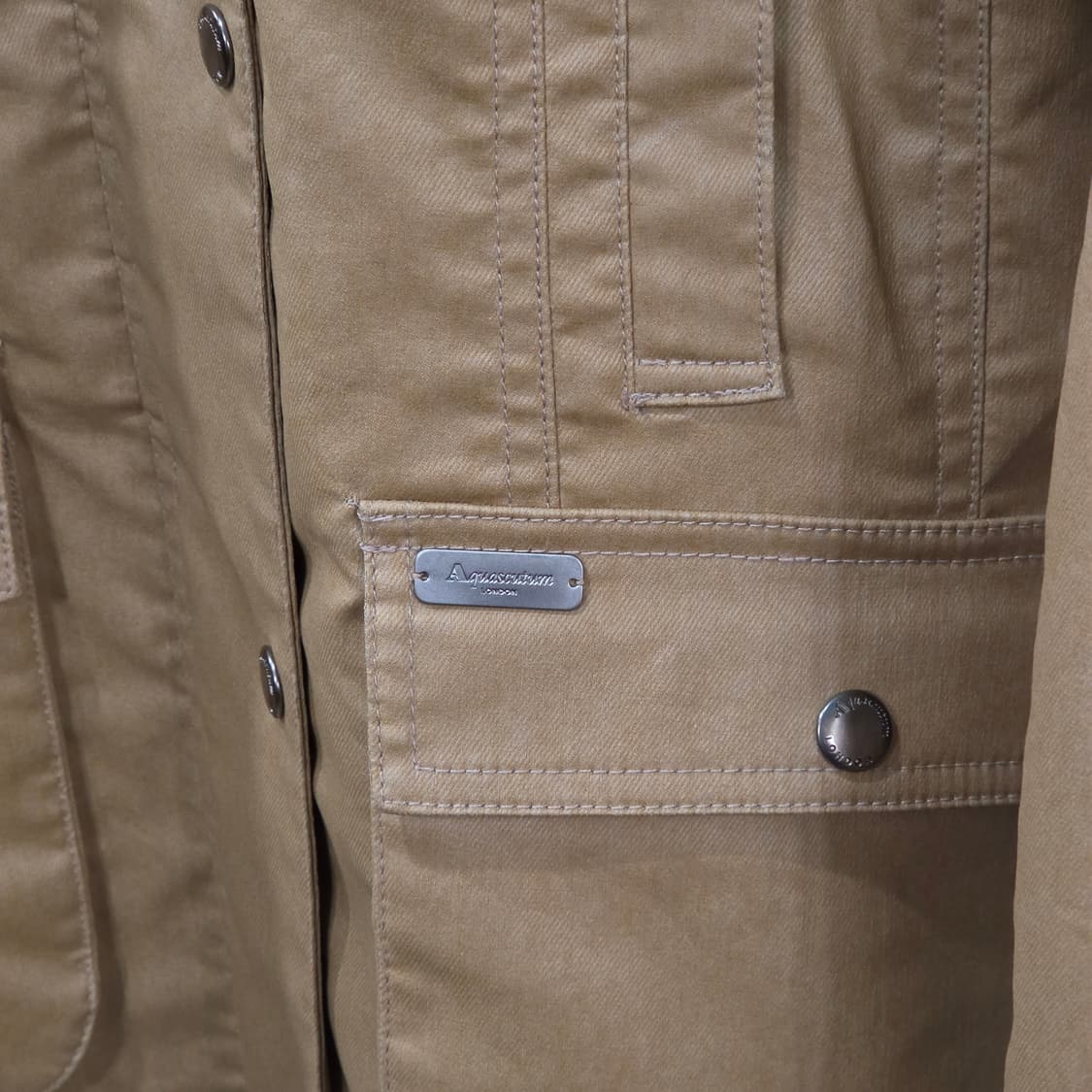 아쿠아스큐텀 코듀로이 카라 헌팅자켓- 우먼프리 상품이미지4