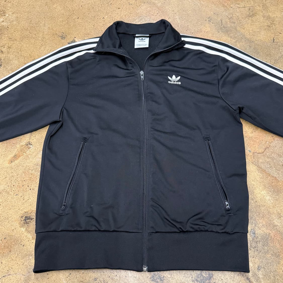 아디다스 검흰 블랙 파이어버드 져지 트랙탑 상품이미지3