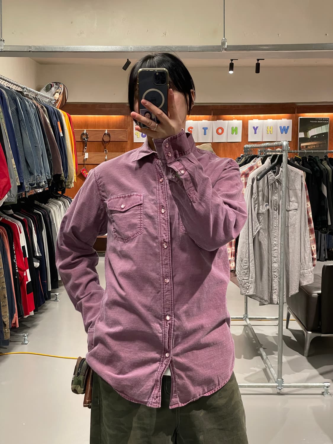 빈티지 워크 셔츠   상품이미지1