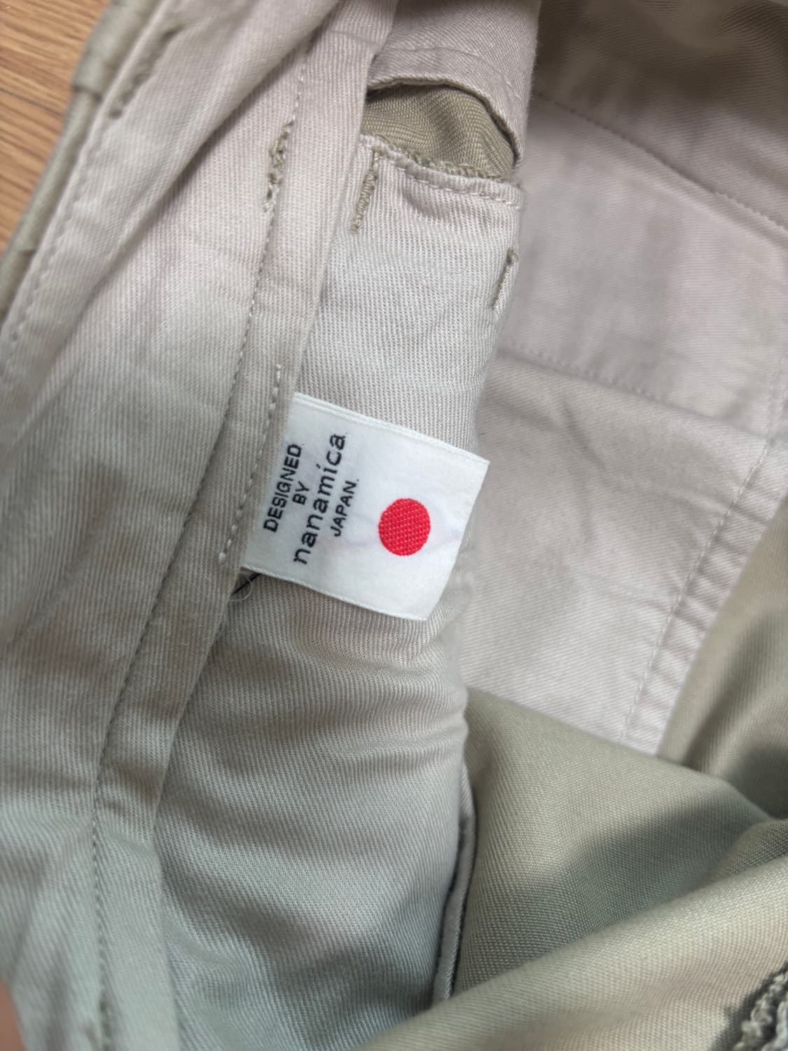 나나미카 스트레이트 치노 팬츠 32 사이즈  상품이미지5