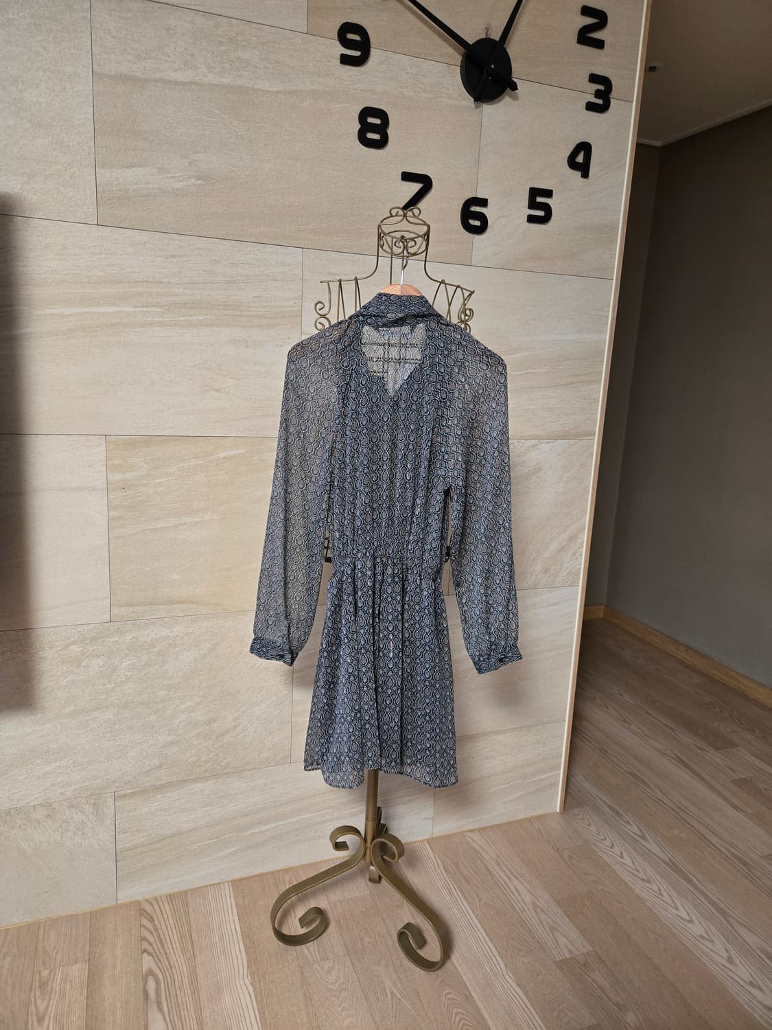 [xs/55] ZARA 자라 쉬폰 원피스 새상품 상품이미지4