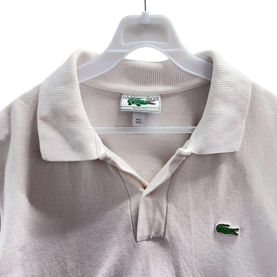 [M] 라코스테 화이트 카라티 상품이미지5