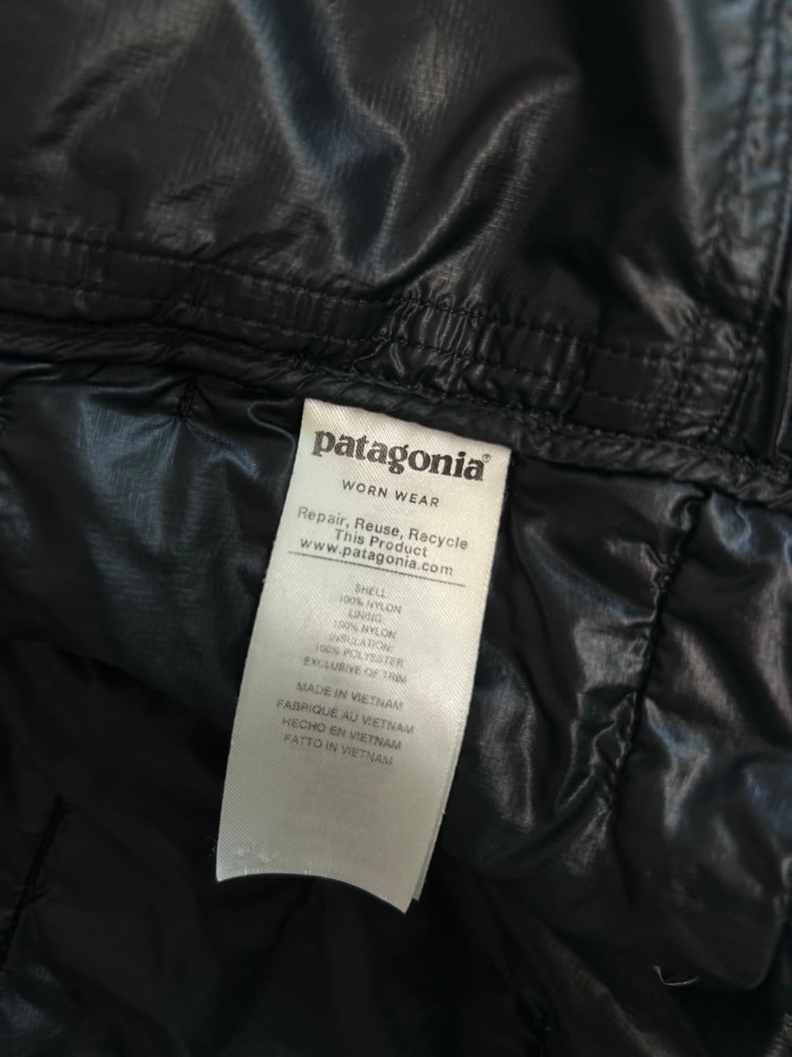 파타고니아 마이크로 퍼프 후디 블랙 남성 M 상품이미지8