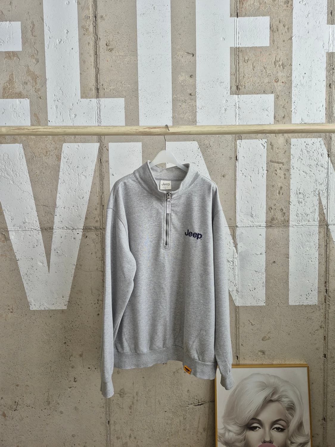 Jeep 지프 하이넥 맨투맨 (공용L)(MT6 상품이미지2