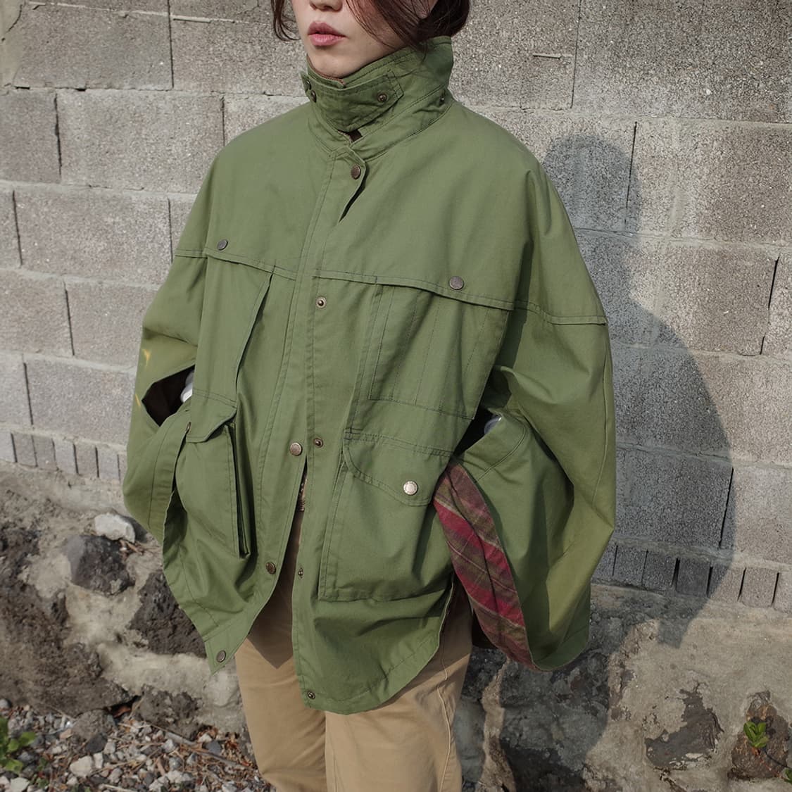 Ralph Lauren Poncho Cape Cruiser Jacket 상품이미지2