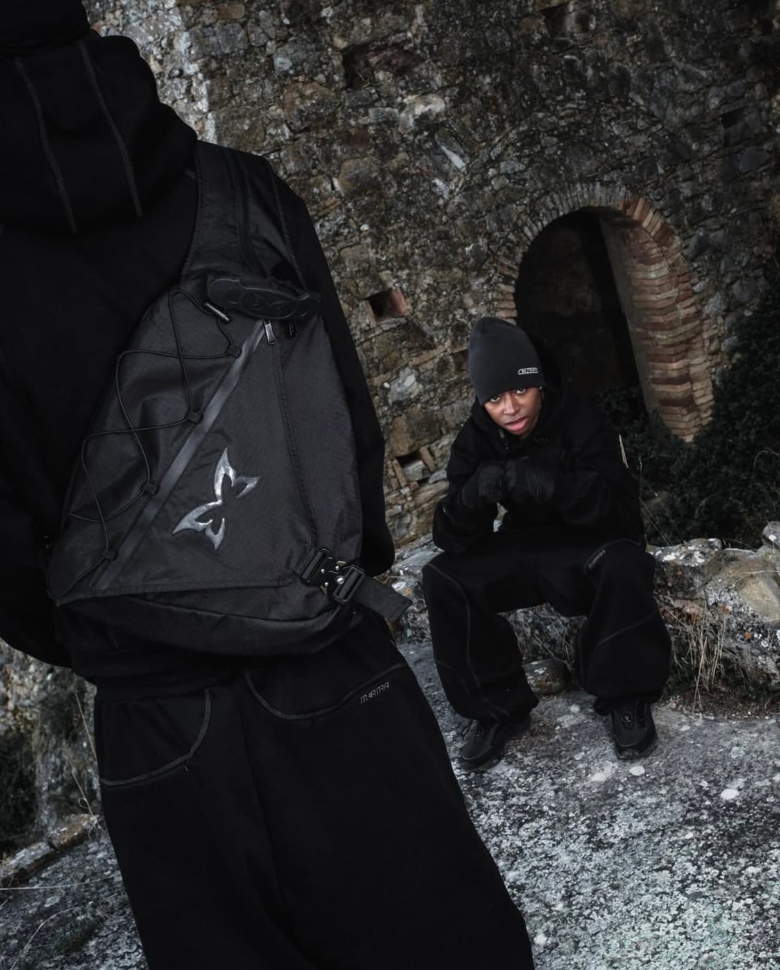 (새상품) mertra 슬링백 백팩 상품이미지2