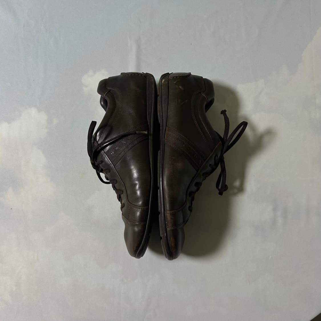 Prada sports leather sneakers 상품이미지4