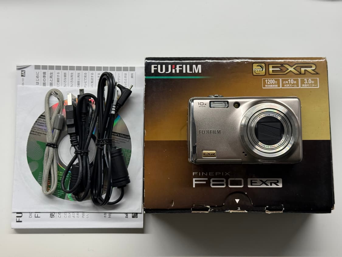 (A+급) 후지필름 finepix f80exr 디카 풀박스 상품이미지1