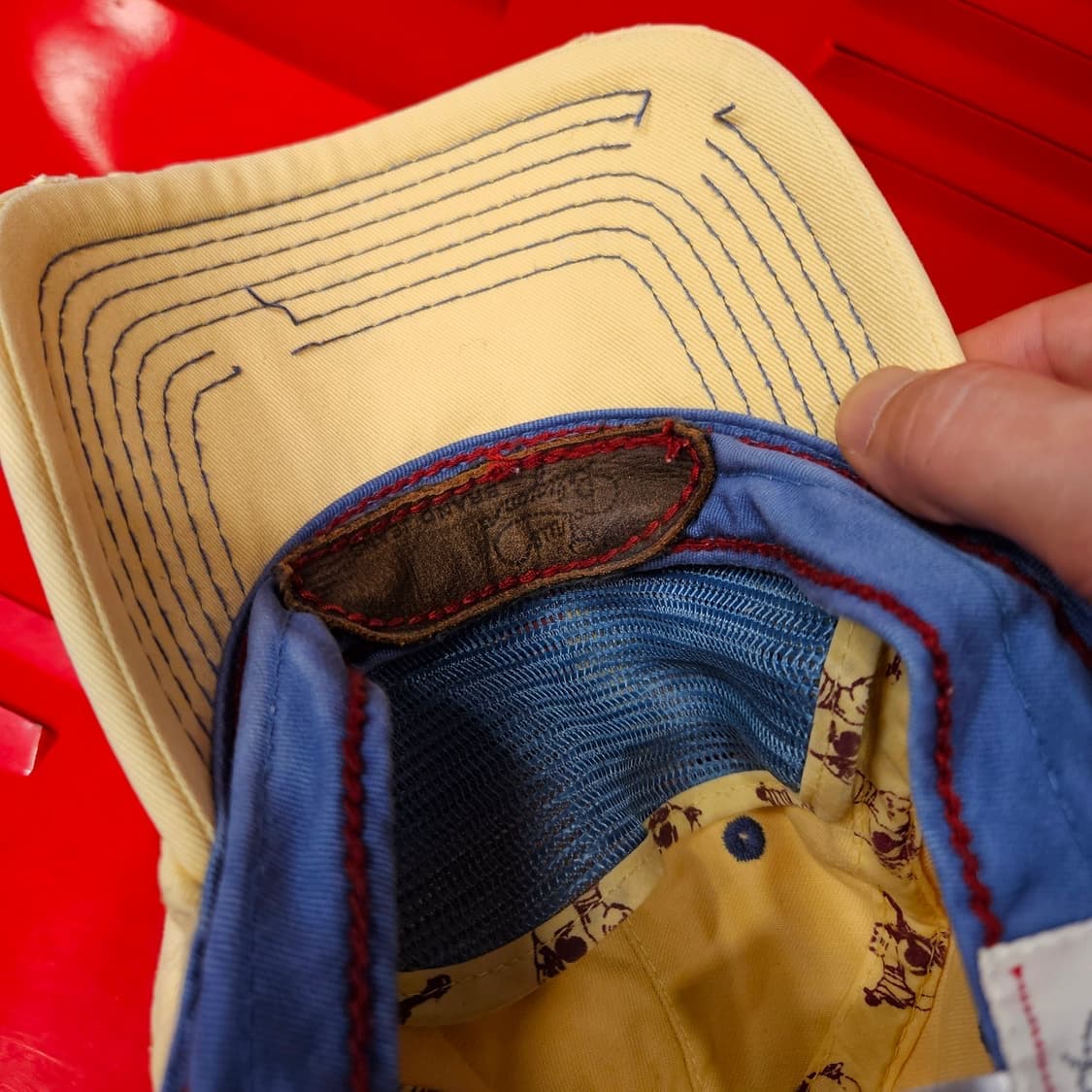 트루릴리전 Y2K 빈티지 워싱 시그니쳐 볼캡 Free 상품이미지3