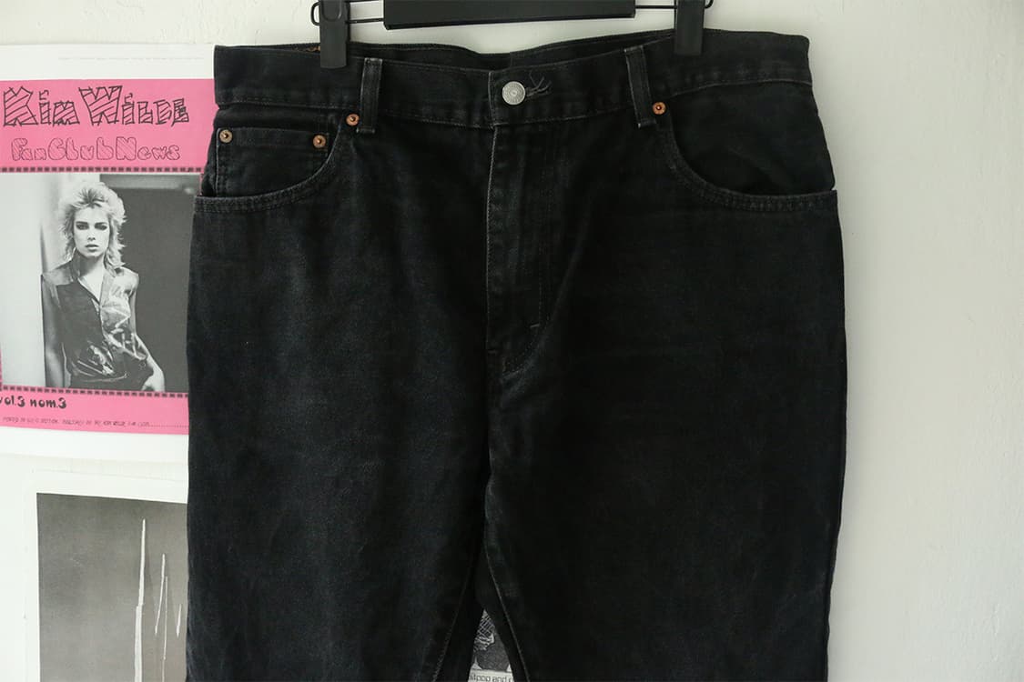 리바이스 517 블랙 부츠컷 팬츠 상품이미지3