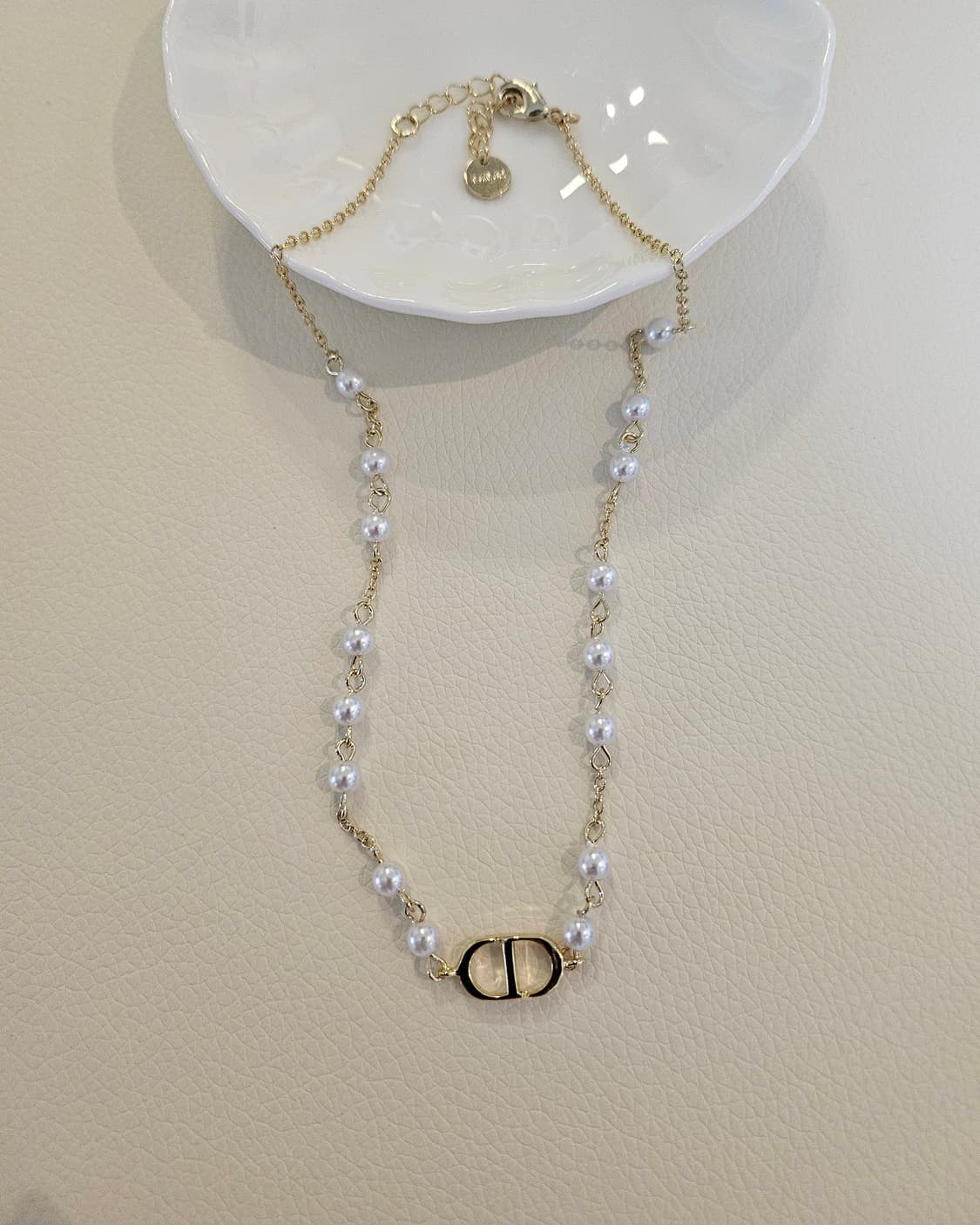 디올 업사이클링  진주 목걸이 상품이미지4