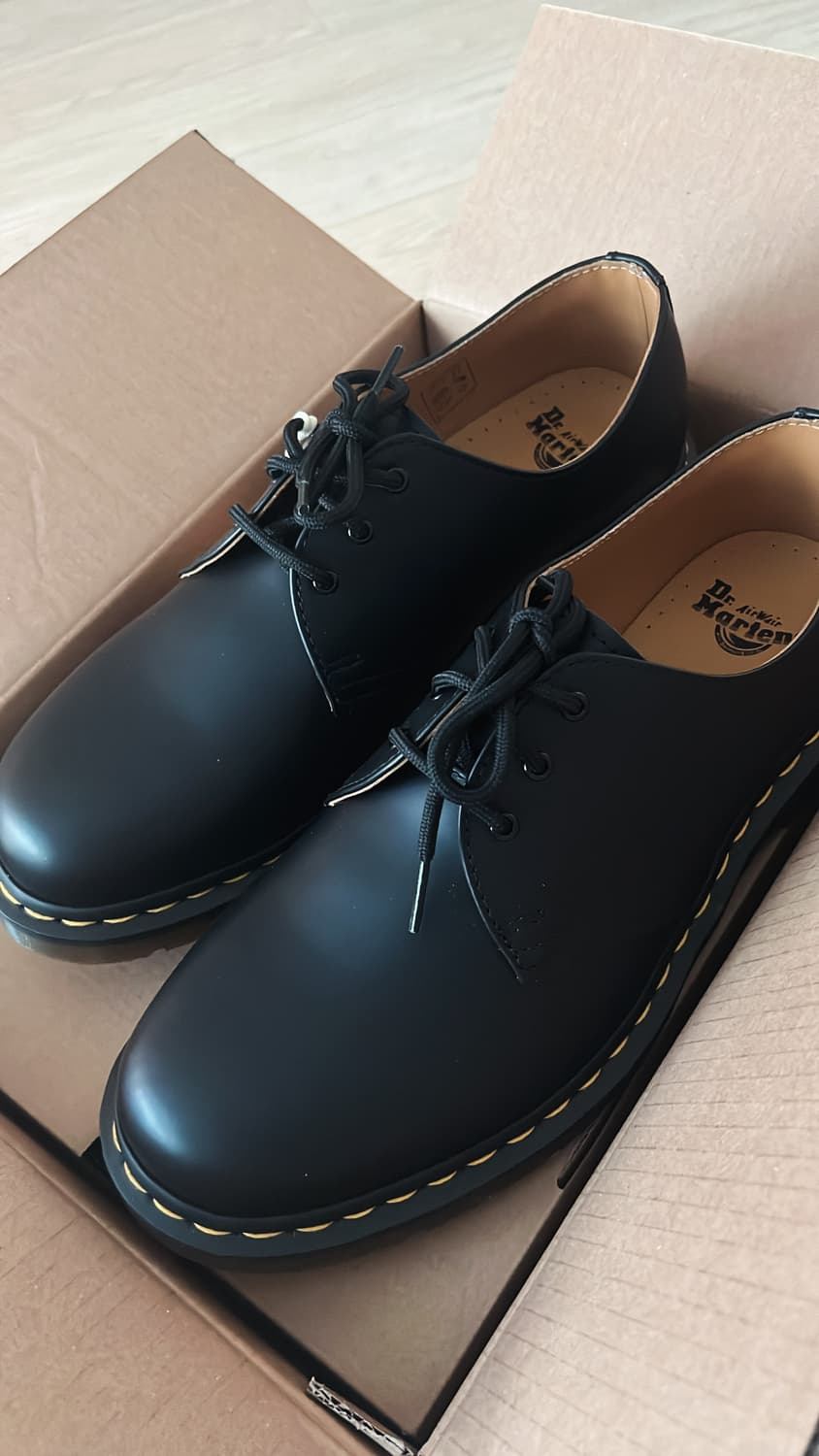 닥터마틴 1461 스무스 블랙 290 사이즈 미스로 판매합니다 상품이미지1