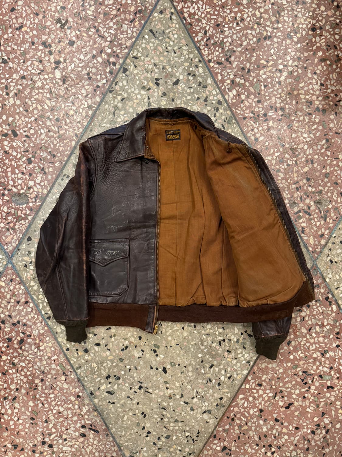50s Civilian Horsehide A-2 Jacket (40) 상품이미지3