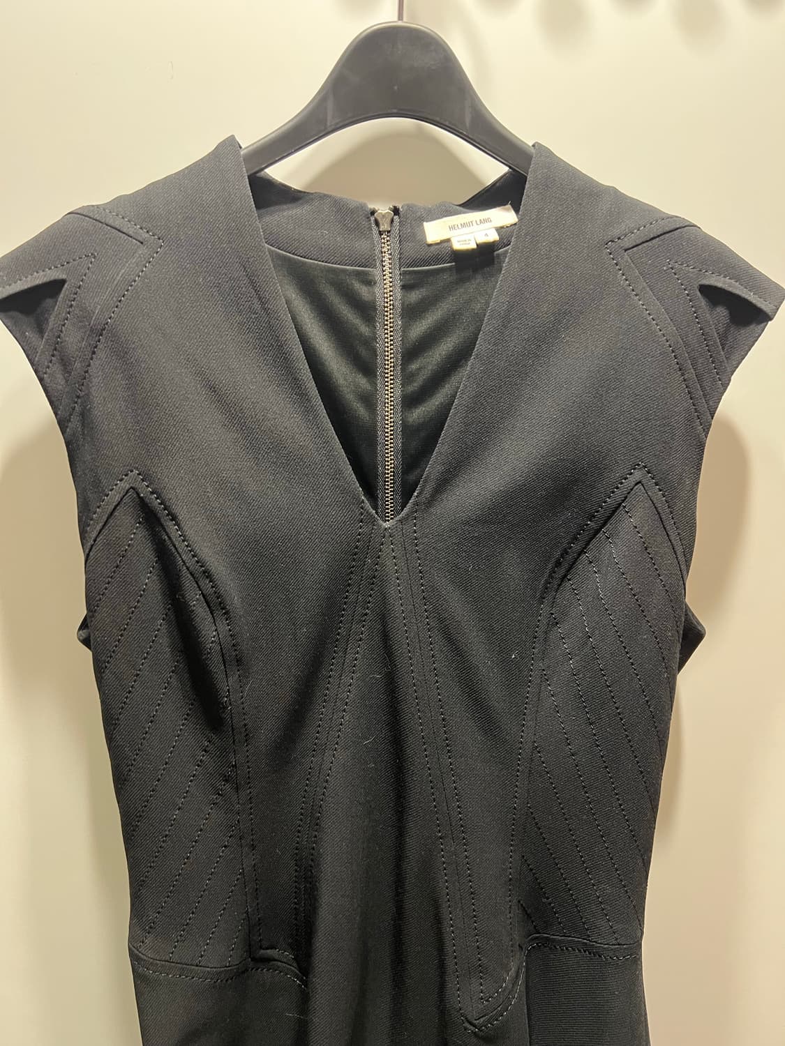 헬무트랭 블랙 원피스 상품이미지1