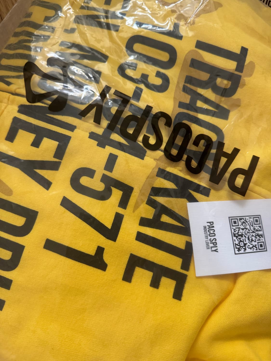 파코서플라이 옐로우 후드집업 상품이미지2