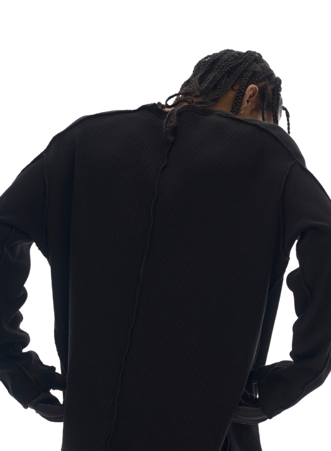 Ignota 이그노타 CORE:10 WASHED LS T BLACK L 상품이미지1