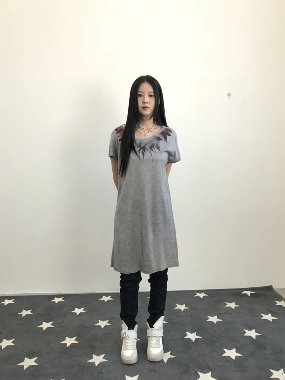 Nîmes Graphic Long Tee Onepiece 상품이미지2