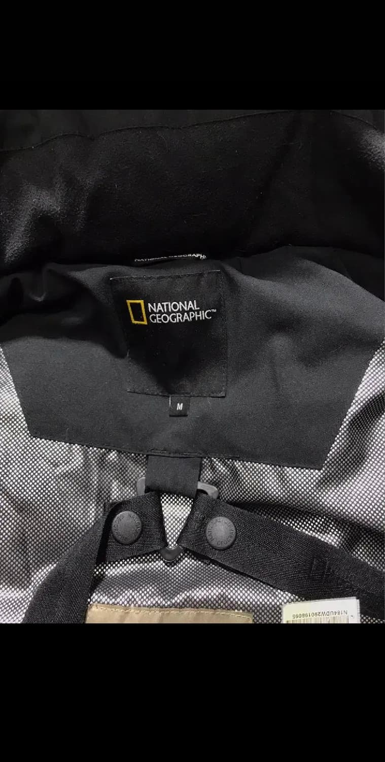 [[M, 공용]# 내셔널지오그래픽 카이만 스몰로고 다운 롱패딩 상품이미지7