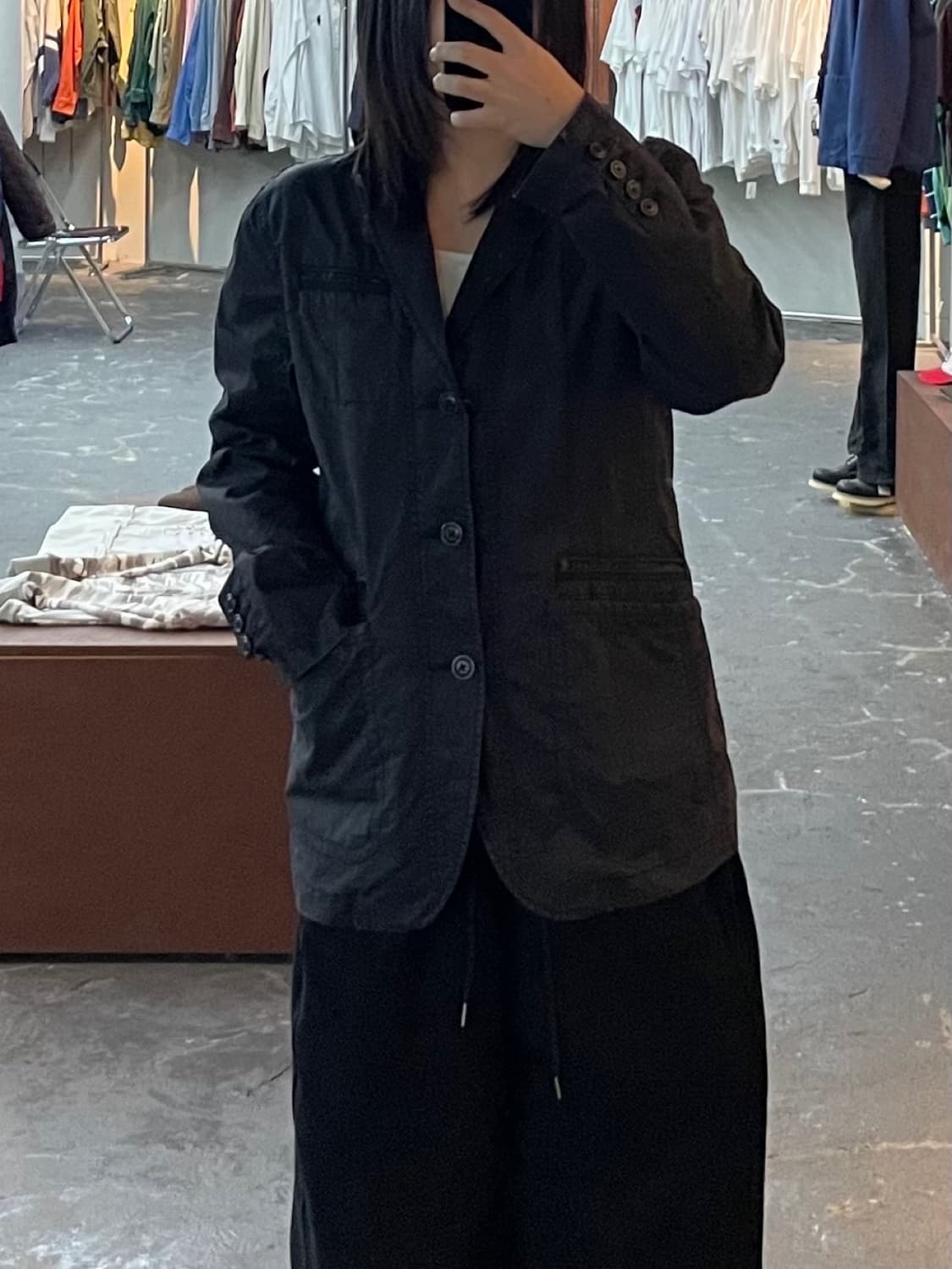 디젤 블랙 블레이져 자켓 H1365 상품이미지1