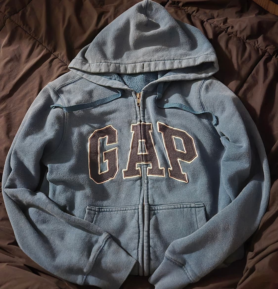 GAP  청록 네이비 후드집업 상품이미지1