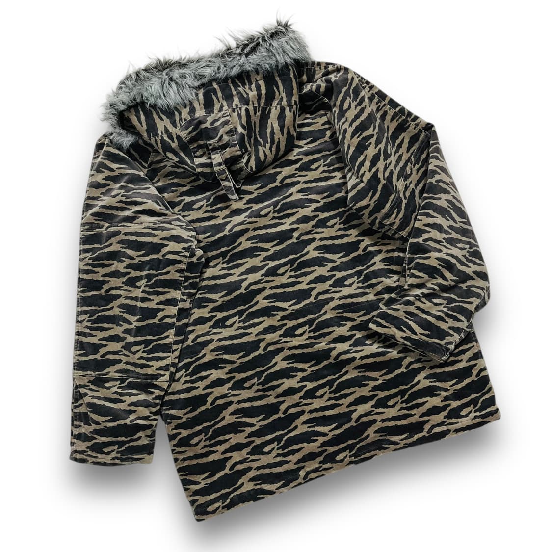 데일리 뉴스 락시크 타이거 코듀로이 빈티지 개파카 상품이미지4