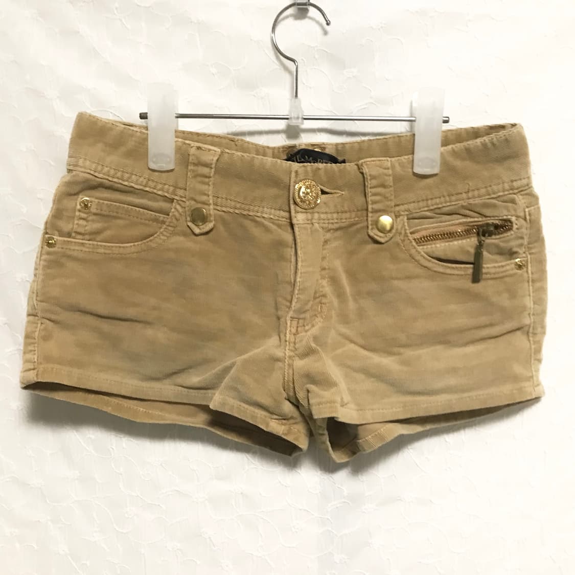 빈티지 cecil mcbee 세실맥비 갸루 코듀로이 퍼 숏팬츠 반바지 상품이미지4