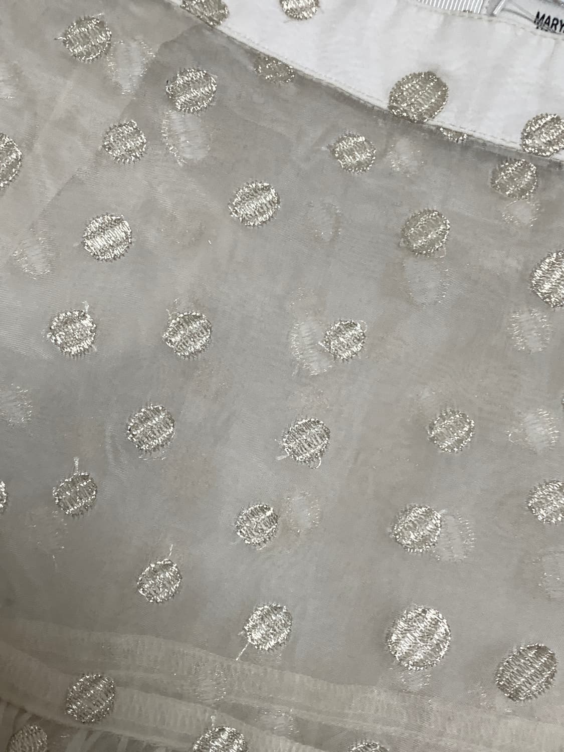 마리암나시르자데 x j.crew 오간자 실크 스커트 상품이미지2