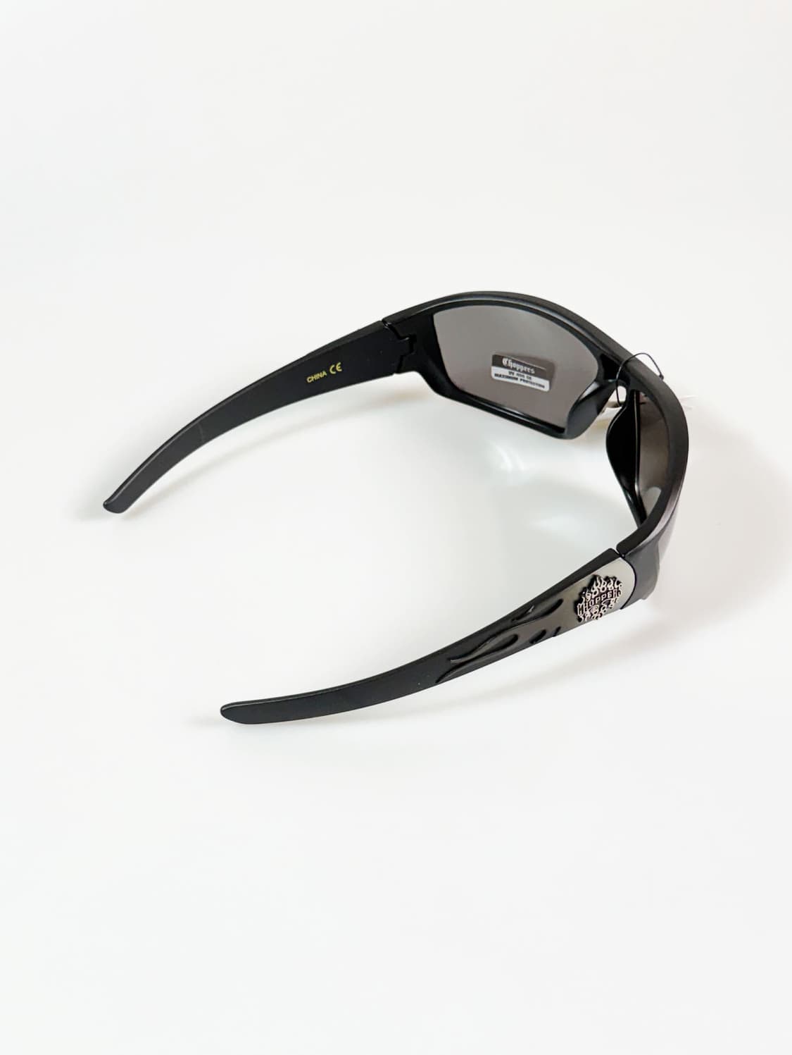 CHOPPERS 맷블랙 랩어라운드 스포티 바이커 빈티지 선글라스 상품이미지6