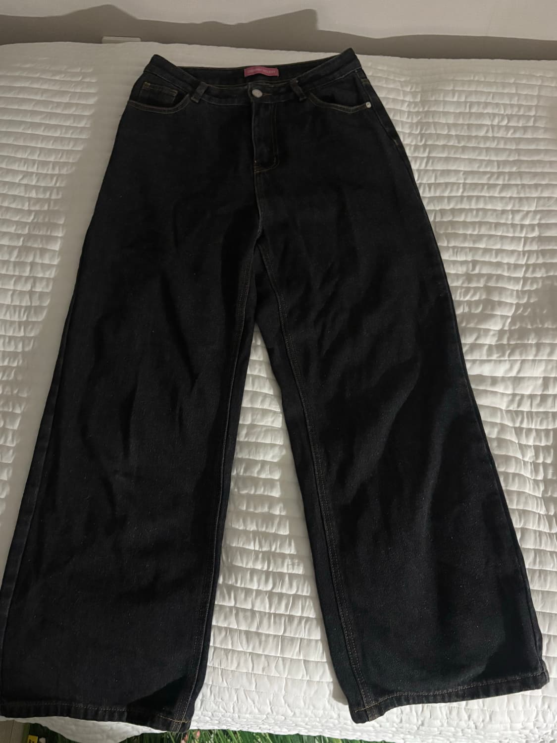 ordinary holiday 데님 흑청 팬츠 상품이미지1