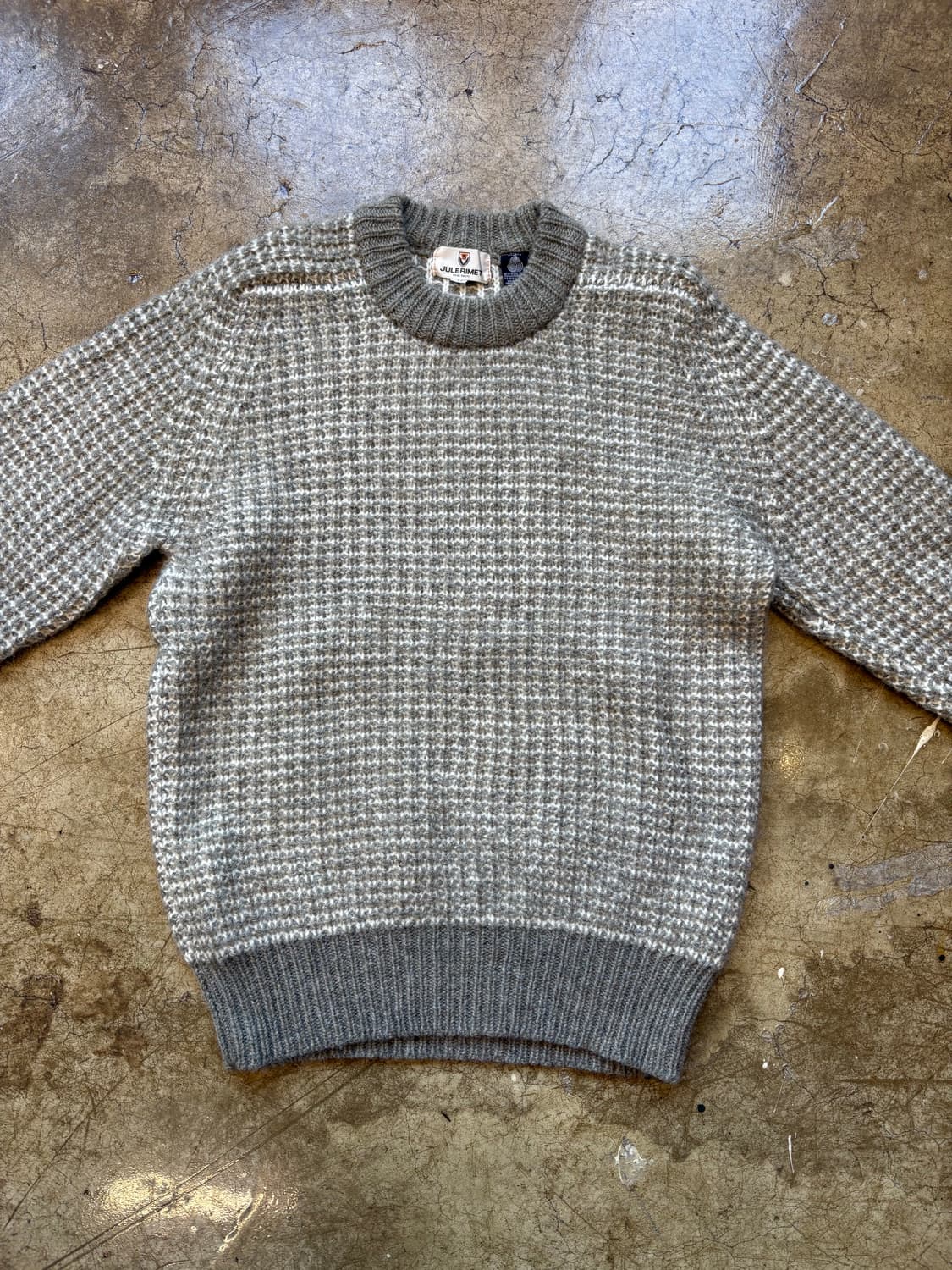 JULERIMET 울 패턴 빈티지 스웨터 상품이미지2