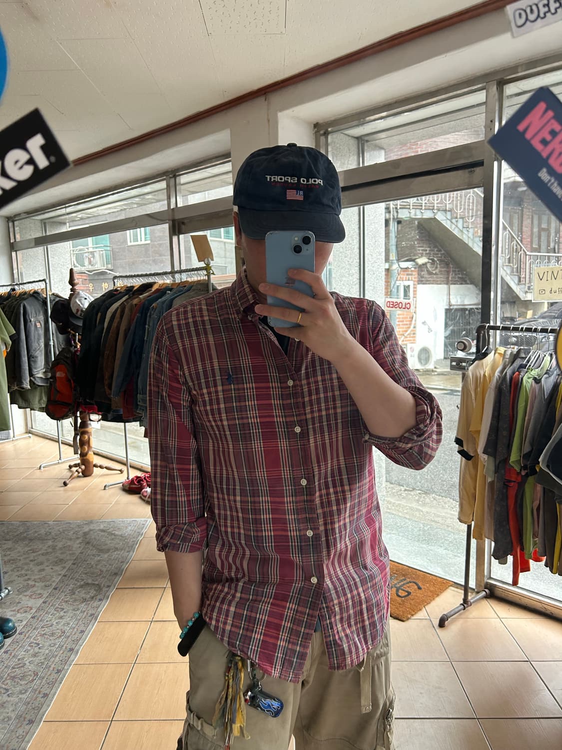 00‘s 폴로 체크셔츠 상품이미지8