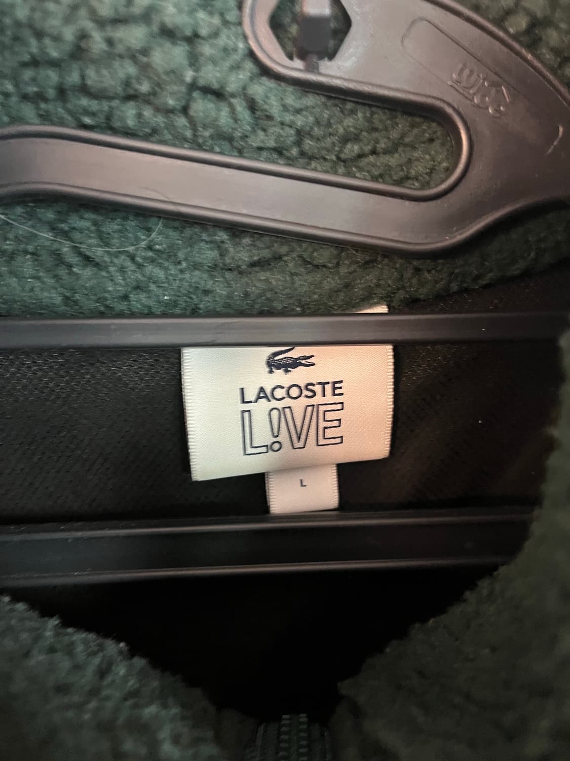 라코스테 플리스 베스트 뽀글이 조끼 그린 (L) 상품이미지4