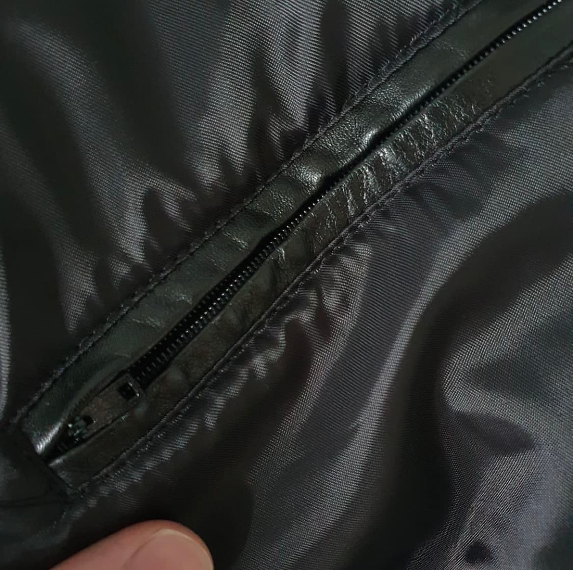 빈티지 양가죽 봄버 자켓 점퍼 상품이미지9