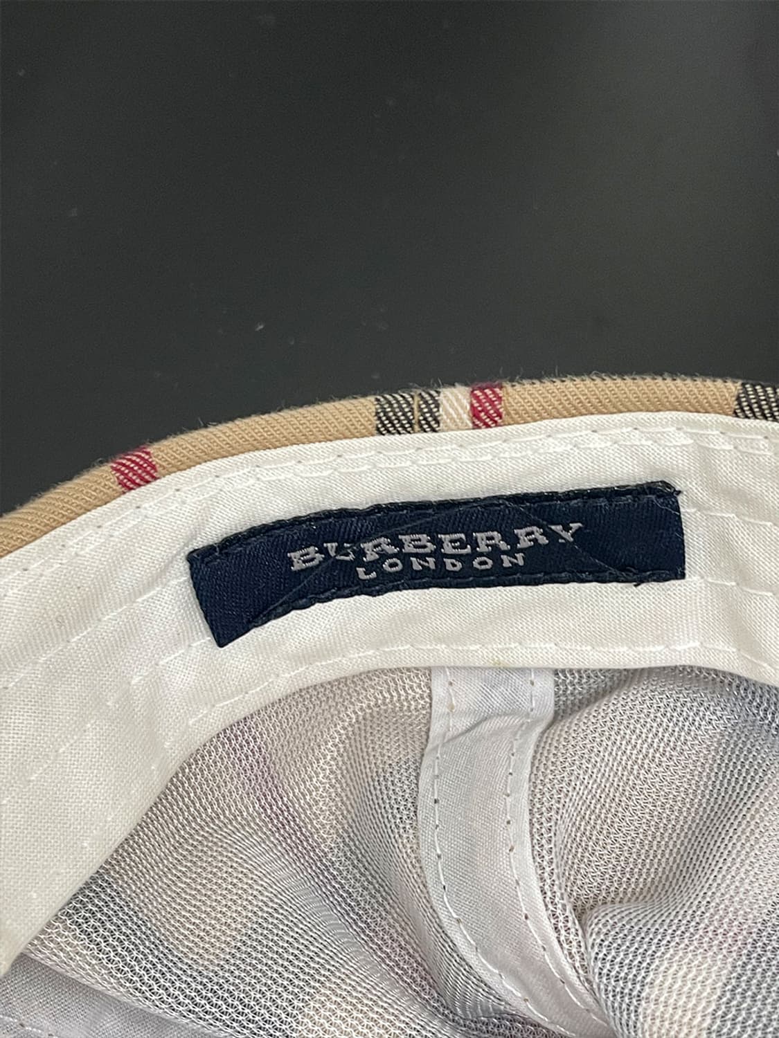 버버리 노바체크 캡모자 상품이미지2