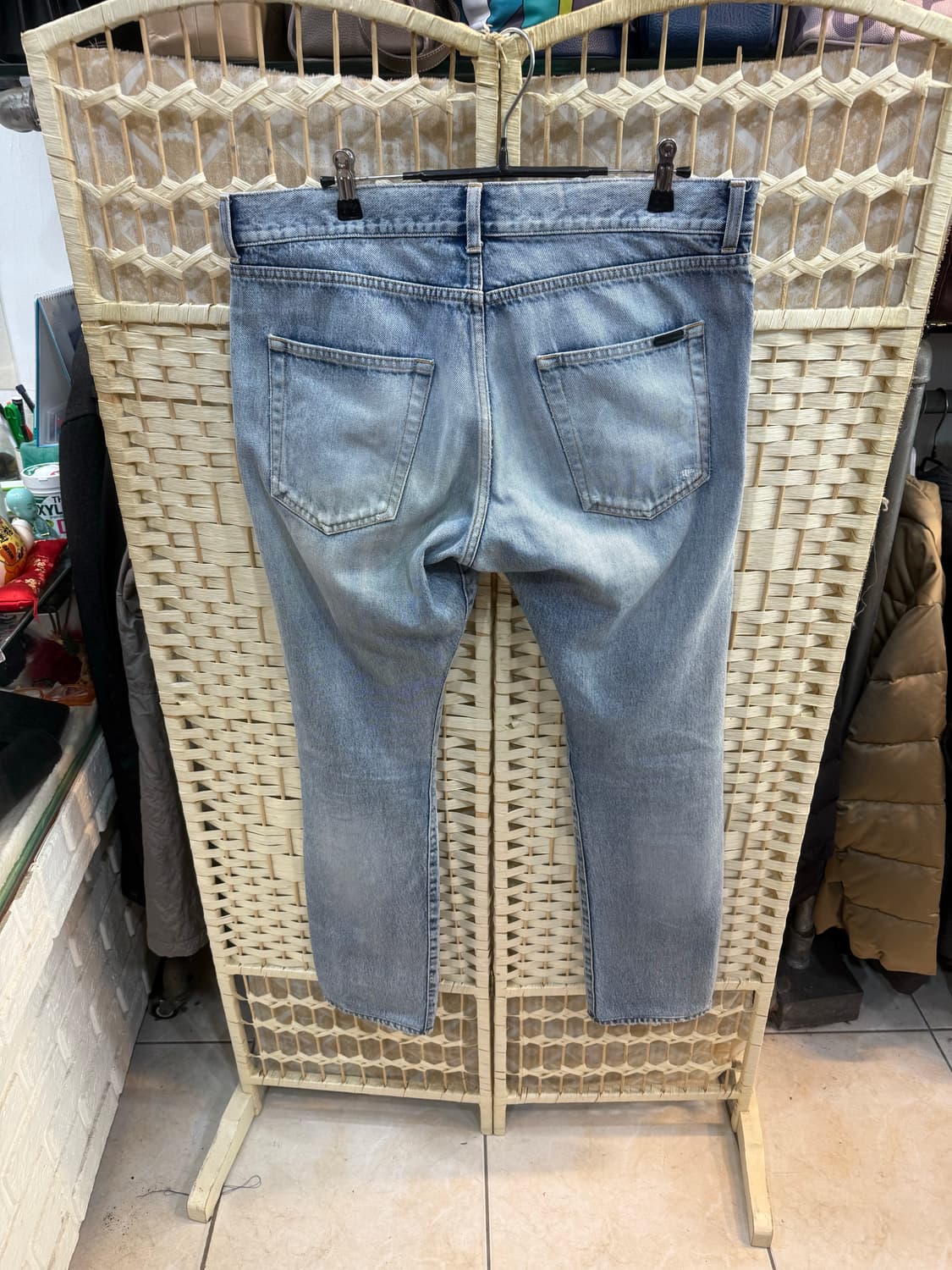 34-35 정품 생로랑 데님팬츠 팝니다 상품이미지7