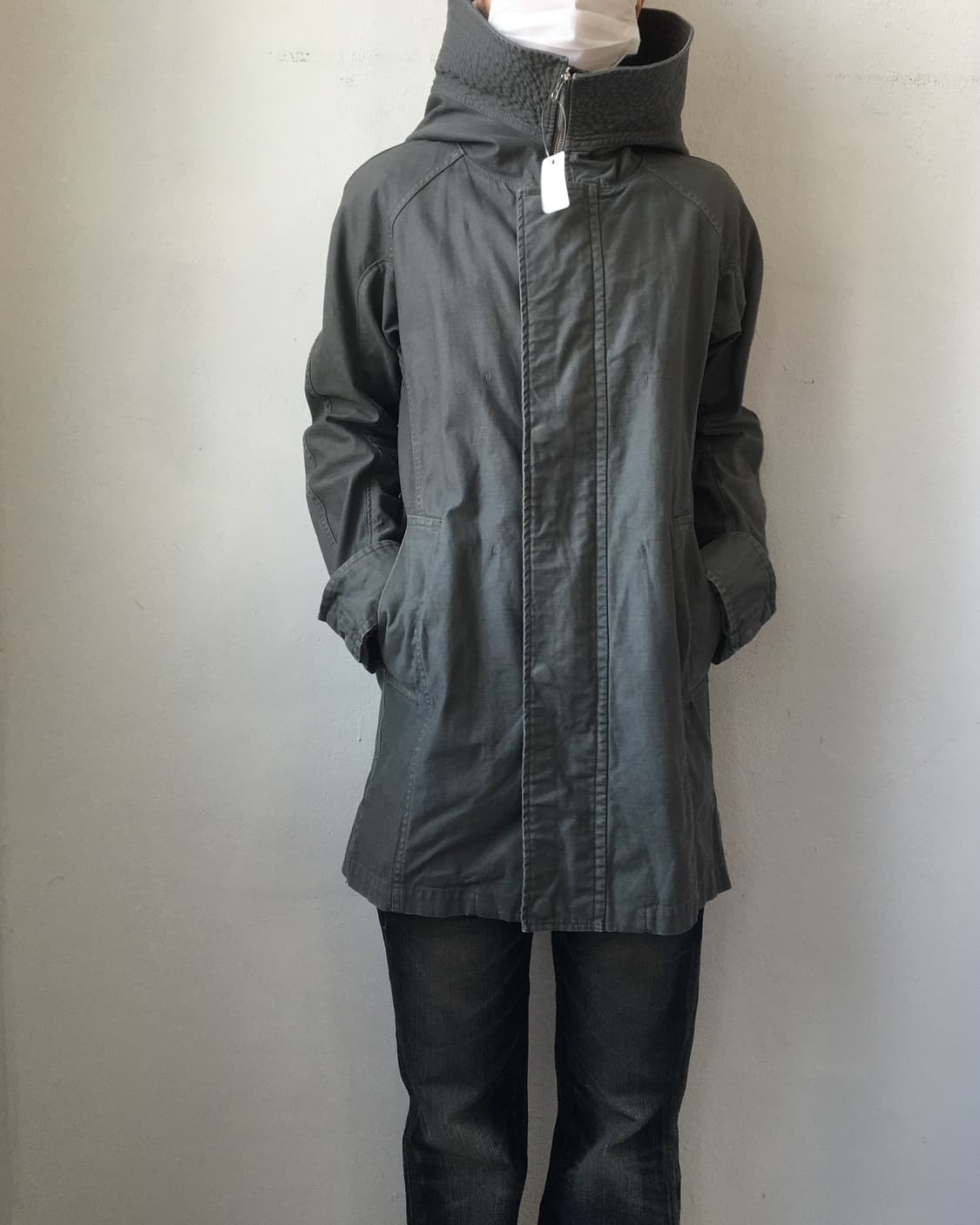 Zucca high neck hood filed jacket 상품이미지7