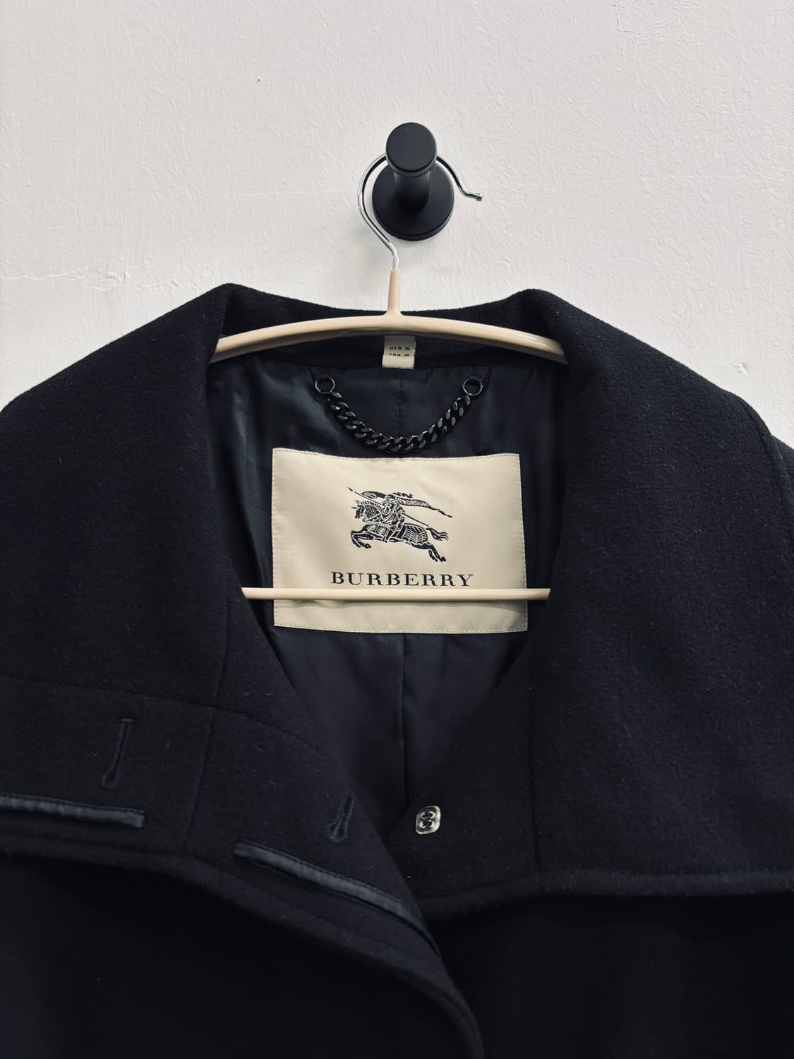 버버리 BURBERRY LONDON 울 캐시미어 벨티드 코트 상품이미지3