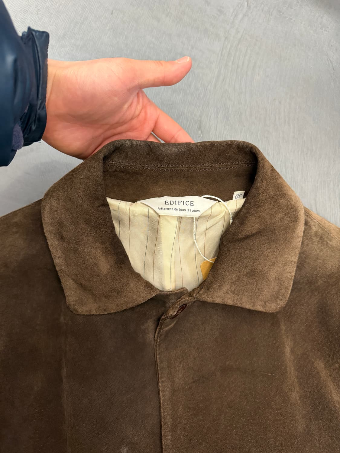 EDIFICE PIG SKIN LEATHER JACKET 돈피레더자켓 상품이미지7