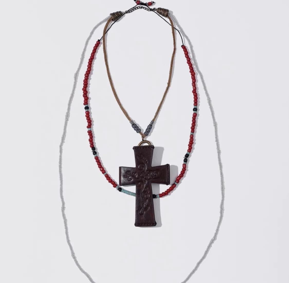 스컬프터 Cross strap layered wallet 월렛 상품이미지2