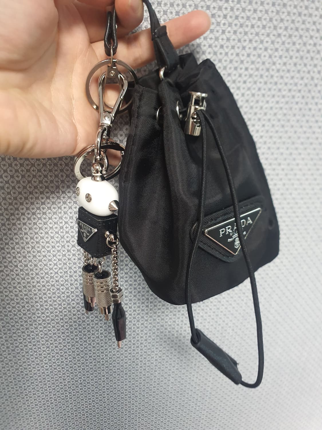 프라다 미니 복조리키링 (로봇x) 상품이미지1