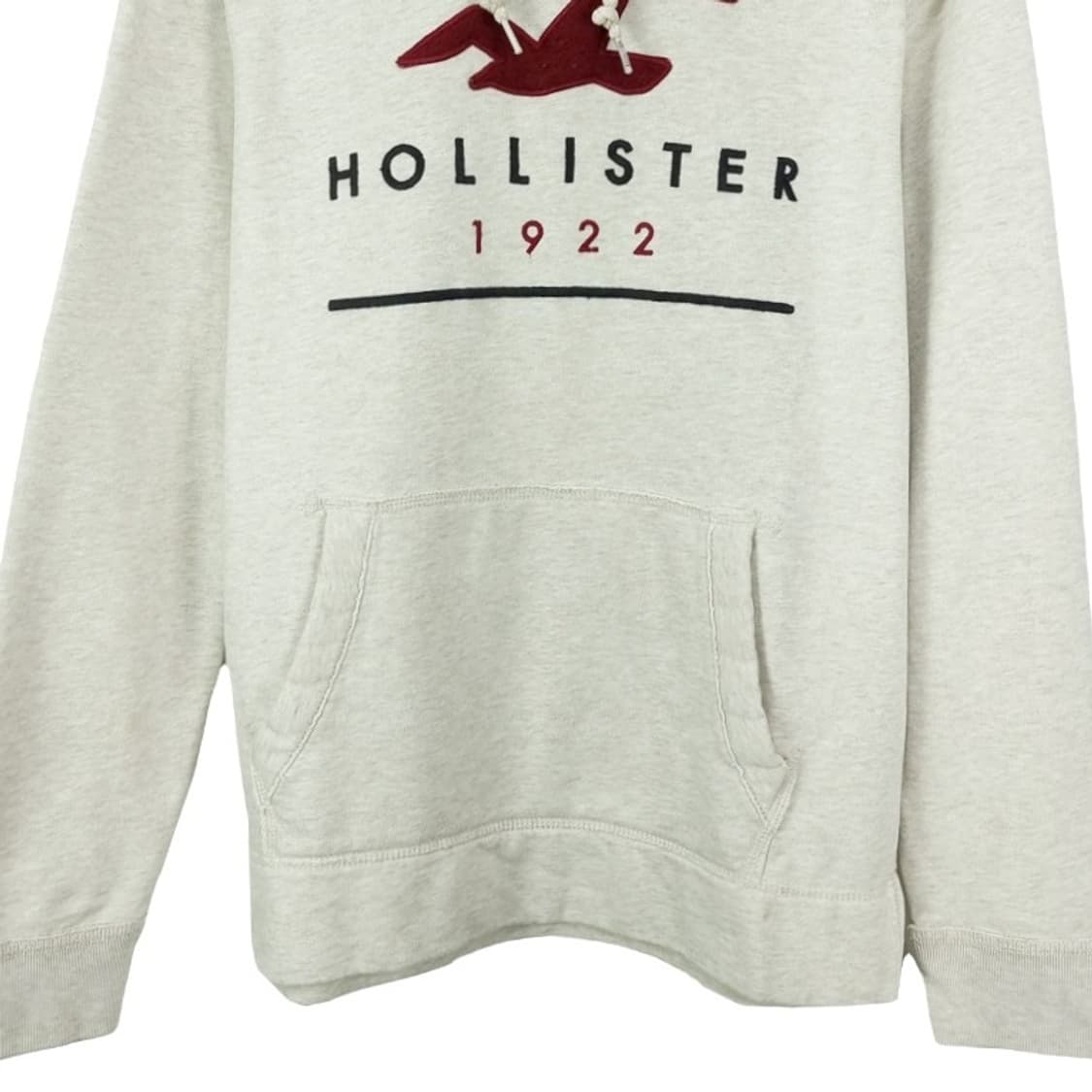 [홀리스터] Y2K 빈티지 빅로고 후드티 아이보리 M19063 상품이미지5