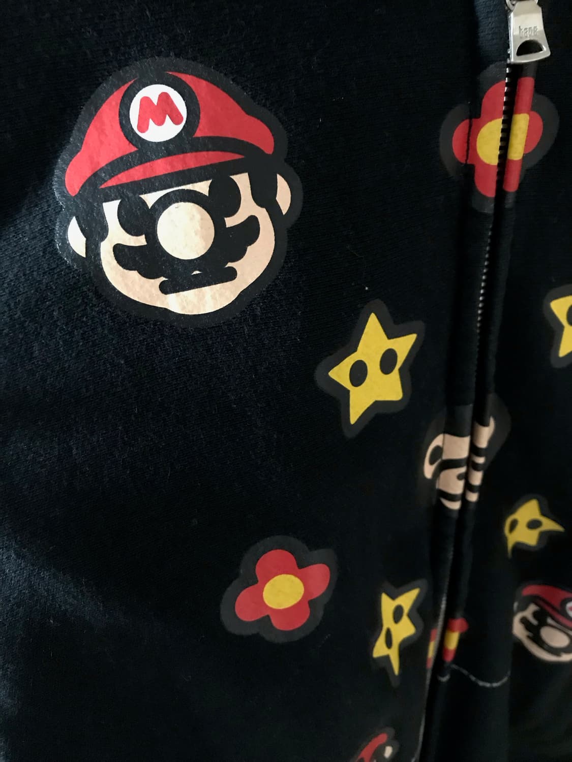 베이프 에이프 슈퍼마리오 후드집업 상품이미지2